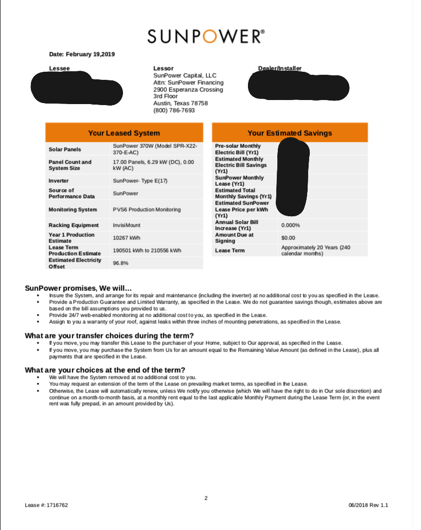 Sunpower 1 040 Rebate Form